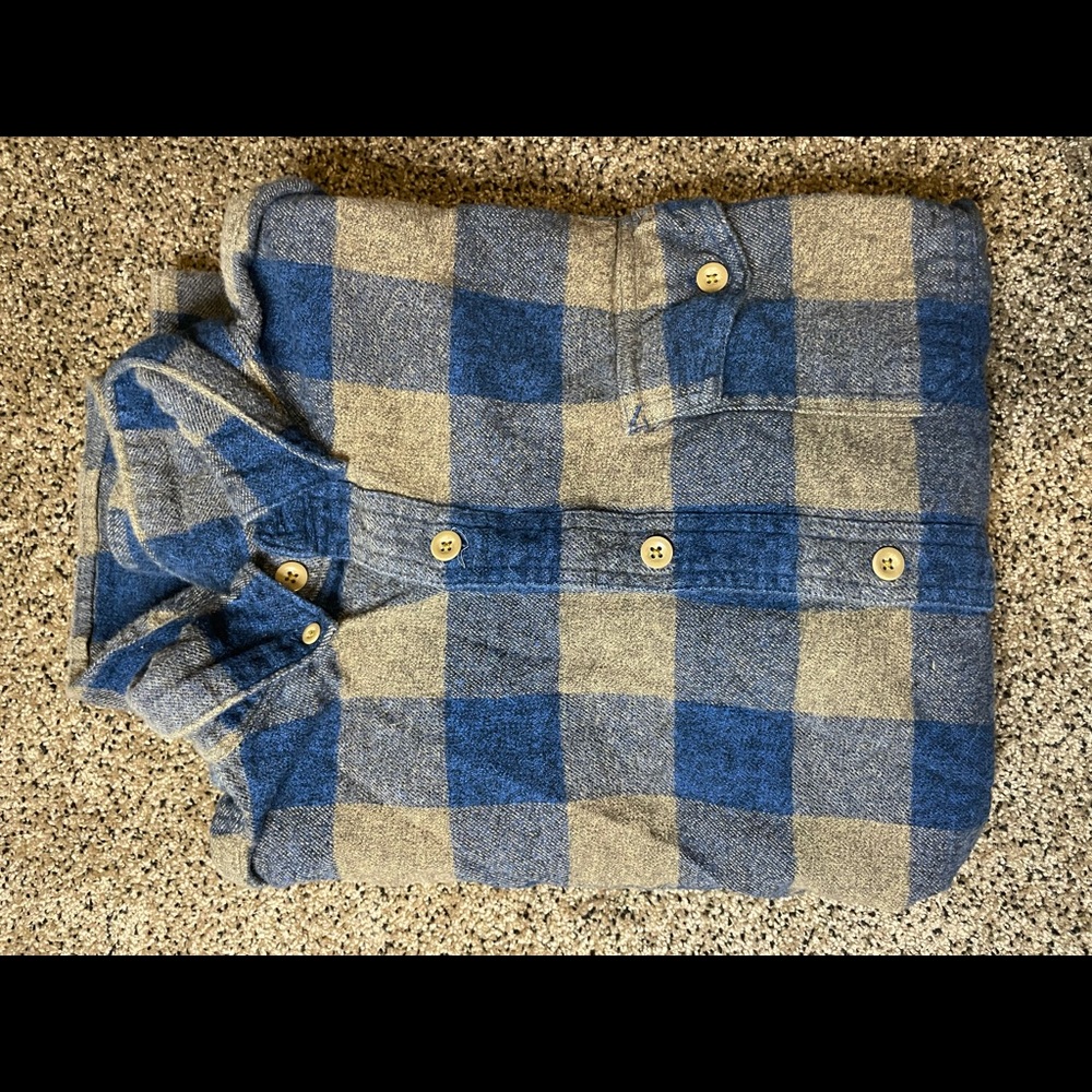 Men’s Large Woolrich Trout Run Shirt